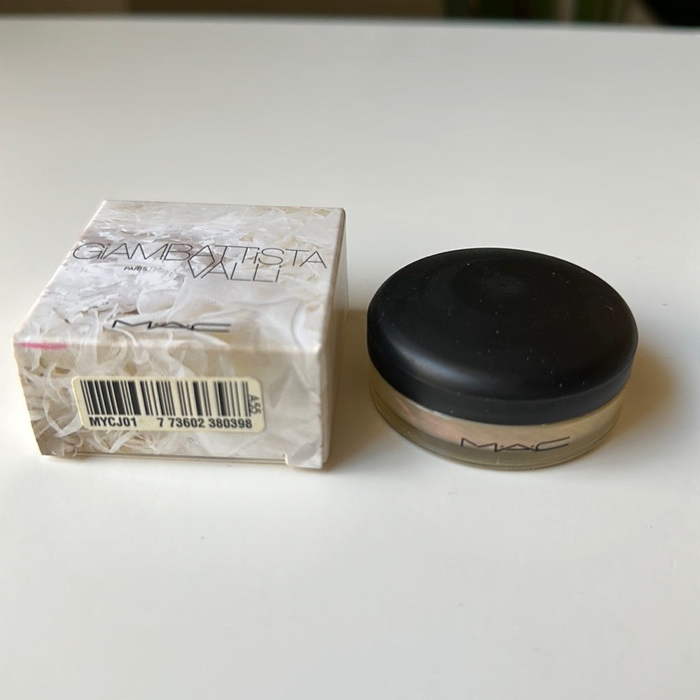 Mac Giambattista Valli Lip Glaze Lena iridescent clear gloss limited edition